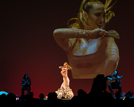 Siudy Flamenco Performing Live on Stage